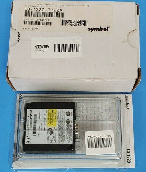 NIB SYMBOL LS-1220-I322A LASER BARCODE SCANNER LS1220I322A