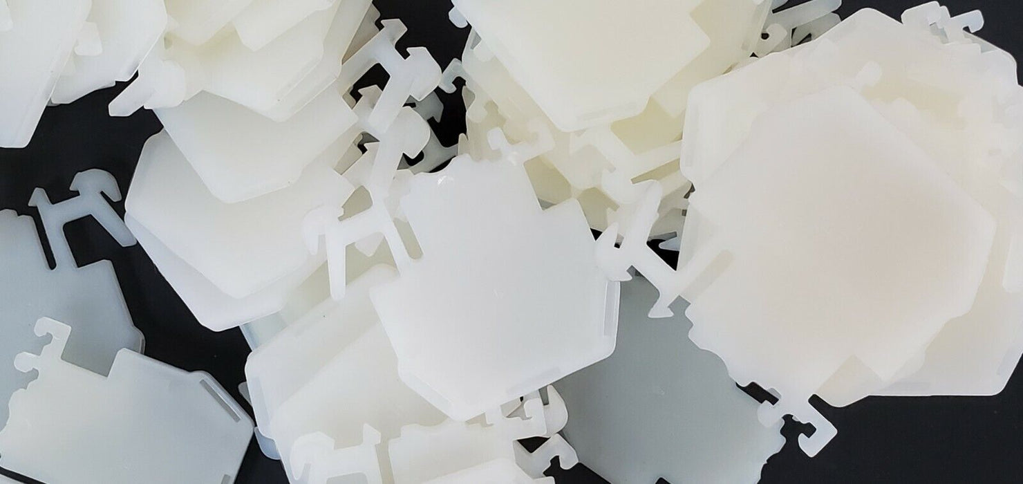 LOT OF 50 NEW SQUARE D CLASS 9080 TYPE GM-6B END BARRIERS 9080GM6B