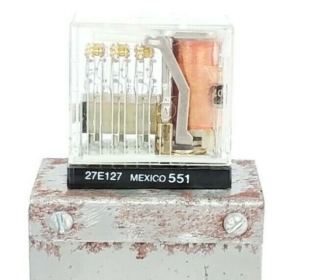 COPES VULCAN 298545 415125CM RELAY BASE W/ R10-E1-X6-115V RELAY & 27E127 SOCKET