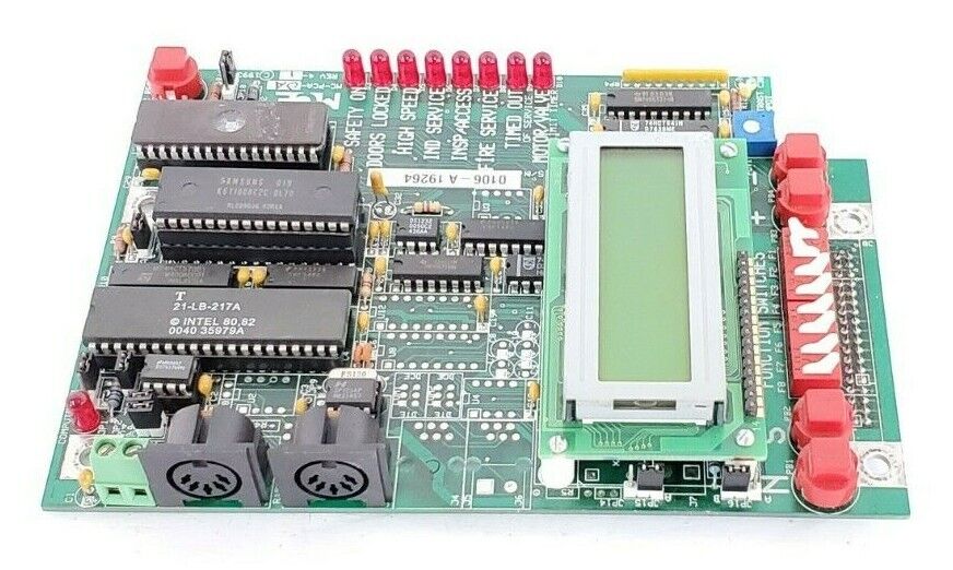 MCE ELECTRONICS MC-PCA-0A PCB CIRCUIT BOARD REV. 4-1 W/ LCD