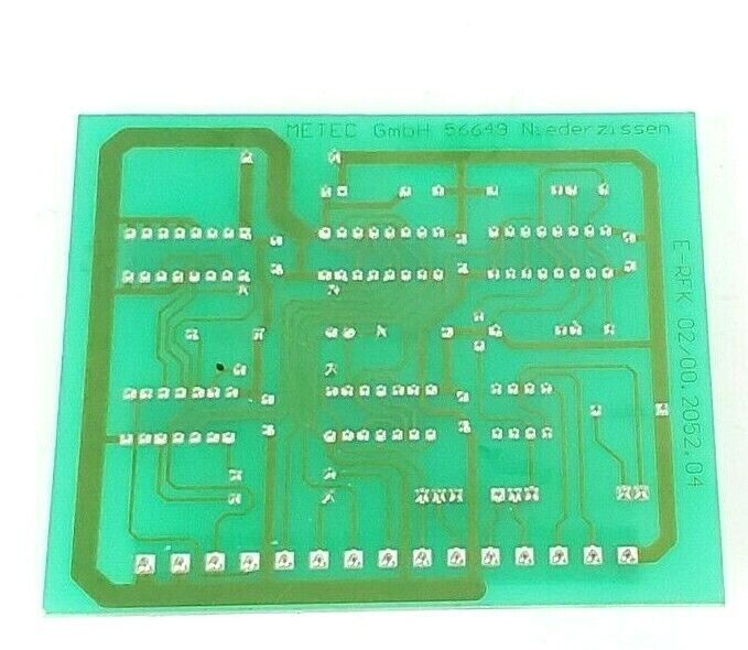 METEC GmbH 56649 CIRCUIT BOARD E-RFK 02/00.2052.04