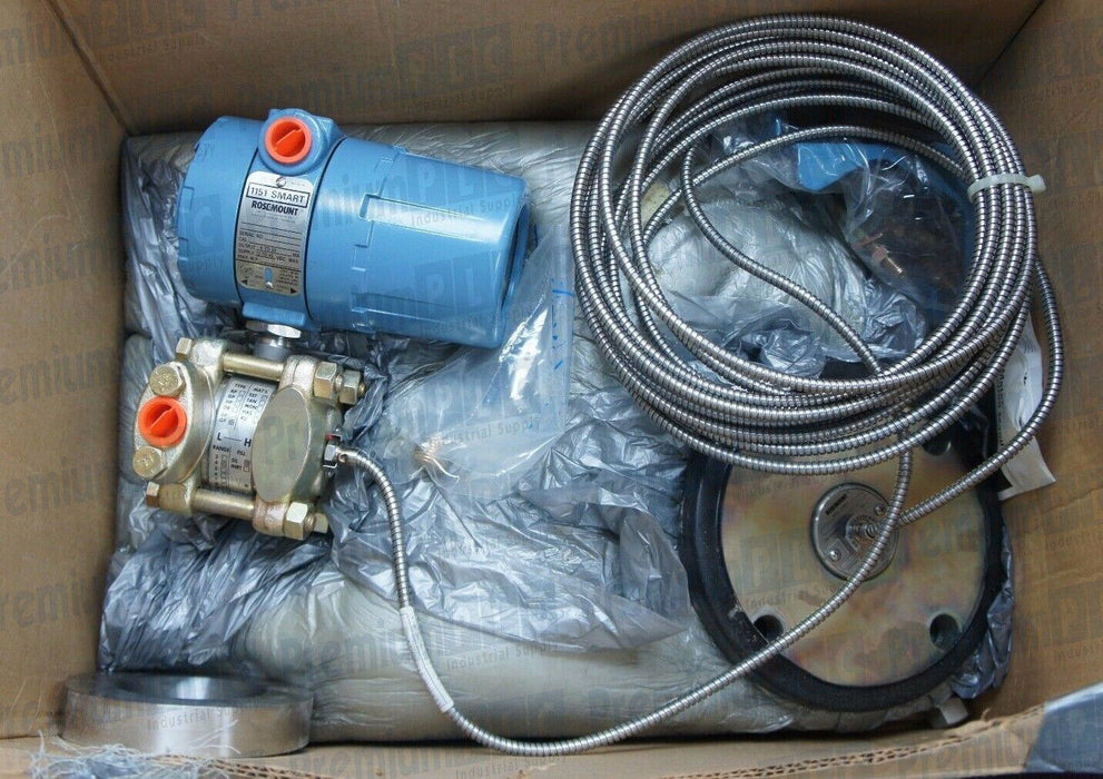 NIB ROSEMOUNT 1151 SMART PRESSURE TRANSMITTER 1151DP4S12S1E6M4B1 W/ 1199 SEAL