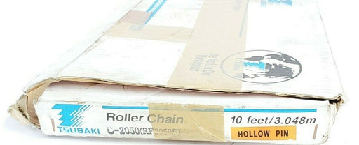 NEW TSUBAKI C-2050 (RF2050S) ROLLER CHAIN, 10FT