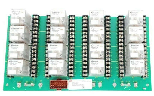 ABB 6642016D2 RELAY PANEL 300V, 10A/CKT MAX W/ 788XBX69CL-24D, COIL 24VDC