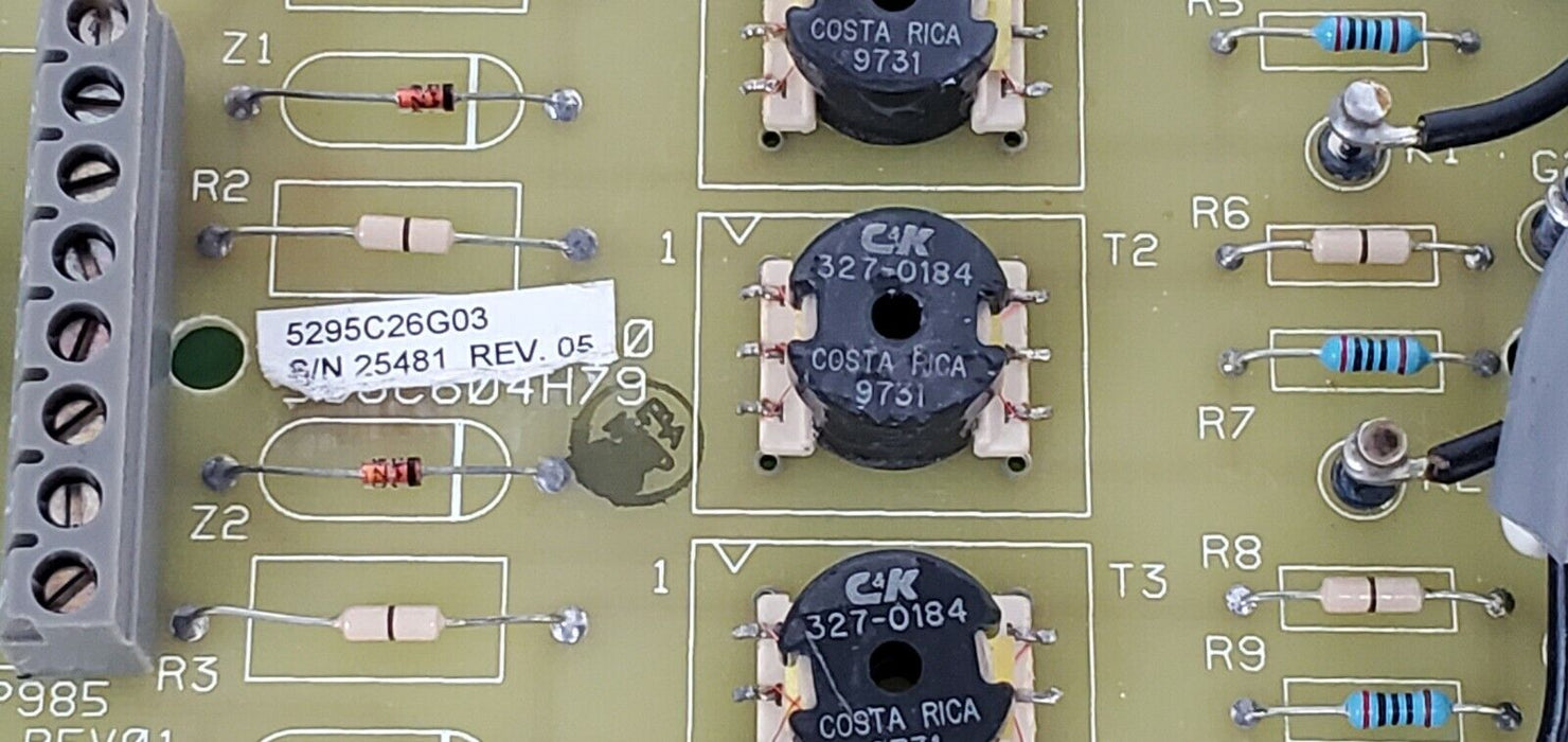 GENERIC PHOENIX CONTACT WESTINGHOUSE 5295C26G03 CONNECTOR BOARD 269P985