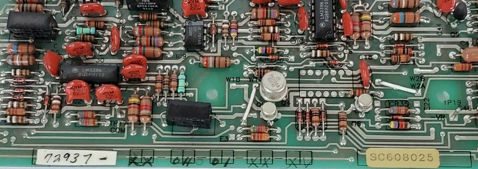 BENTLY NEVADA 72937-XX-04-01-XX-XX INDICATOR BOARD PWB 40437-01 H PWA 72928-02