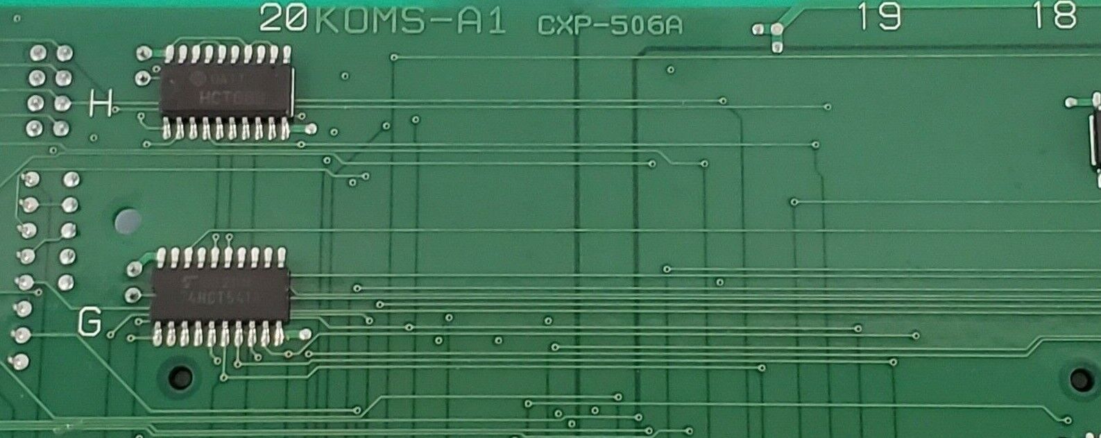 KAKUSAI KOMS-A1 BOARD CXP-506A, 20KOMS-A1