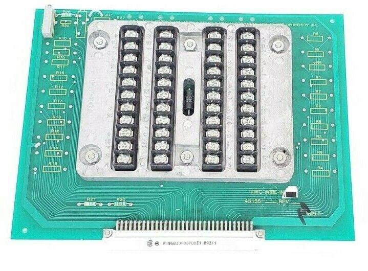 ACUREX KAYE 43157-011 PC BOARD 2WIRE INPUT REV. F 43155