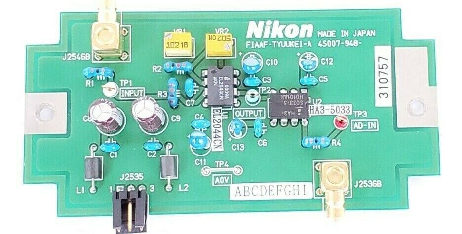 NIKON FIAAF-TYUUKEI-A INTERFACE BOARD 4S007-948