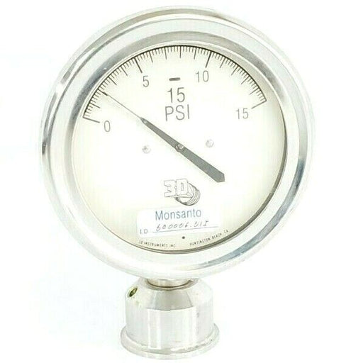 3D INSTRUMENTS 25504-21U55CWG PRESSURE GAUGE, GFK SBD GP1007, 471078 39, 0-15PSI