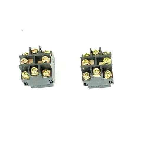 LOT OF 2 NEW OMRON A3G-4024 PUSHBUTTON SOCKETS A3G4024, A3G-3014