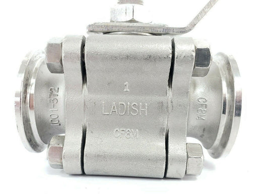 LADISH 1001-371 CF8M BALL VALVE 1001-372, 4308-0707-10, 250/100PSI, 100/320DEG F