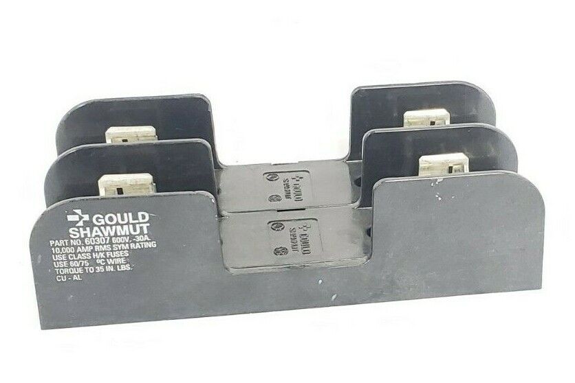 GOULD 30322R GOULD SHAWMUT FUSE BLOCK, 600V 30A In USA, Europe, China - Foto 2