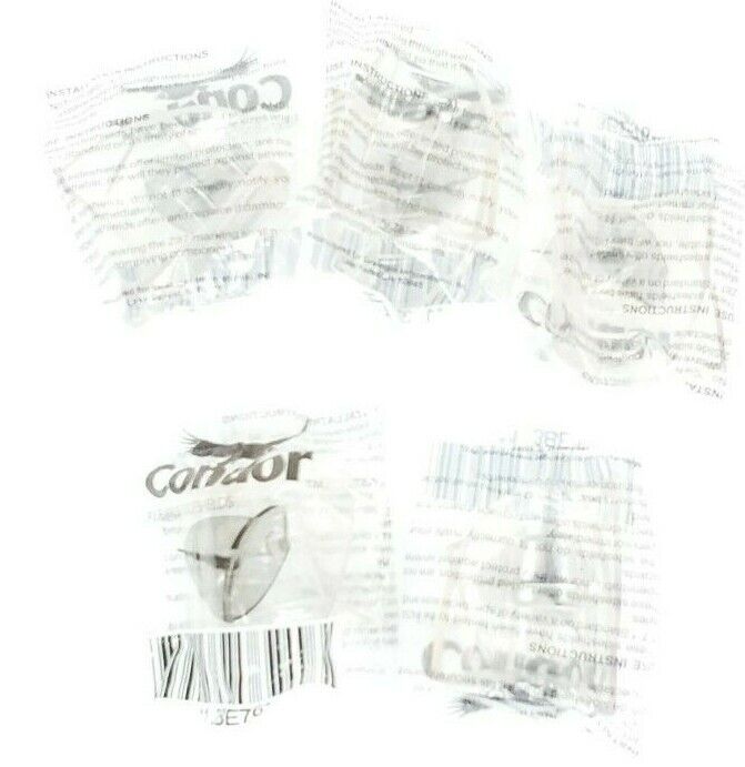 (5) PAIRS OF CONDOR 3BE76 SIDESHIELDS FOR SAFETY GLASSES