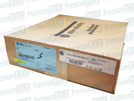 ALLEN BRADLEY 1492-CABLE050TBCH I/O MODULE READY CABLE SER. C, 5.0M LONG NEW F/S