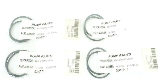 LOT OF 4 NEW AMT PUMPS 1570266 2105-023-00 #245 -O-RINGS VITON