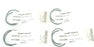 LOT OF 4 NEW AMT PUMPS 1570266 2105-023-00 #245 -O-RINGS VITON