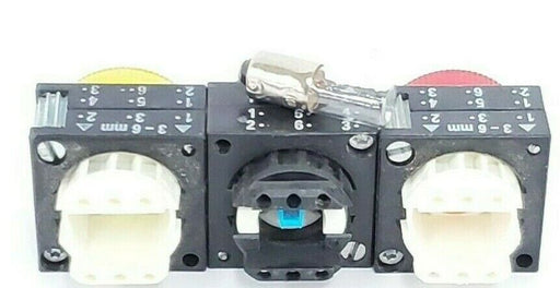 LOT OF 3 GENERIC PUSHBUTTONS / INDICATOR LIGHT COVERS