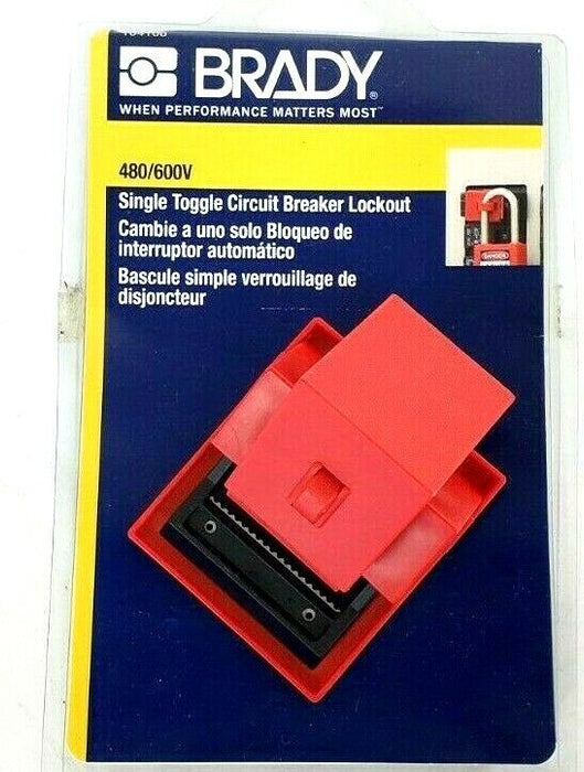 NEW BRADY 104106 CIRCUIT BREAKER LOCKOUT CLAMP-ON 480/600V