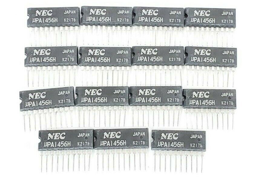 LOT OF 15 NEW NEC UPA1456H TRANSISTORS 5AMP 100V 4-CHANNEL 10PIN