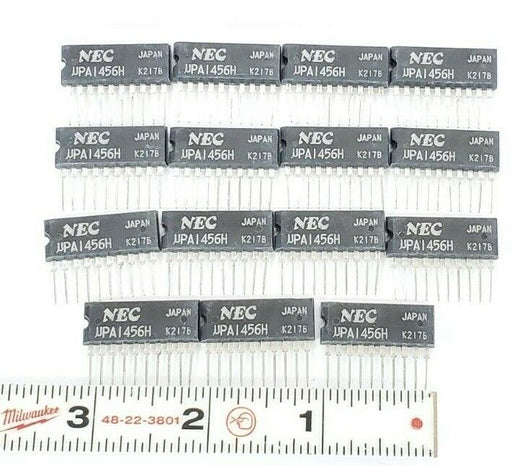 LOT OF 15 NEW NEC UPA1456H TRANSISTORS 5AMP 100V 4-CHANNEL 10PIN