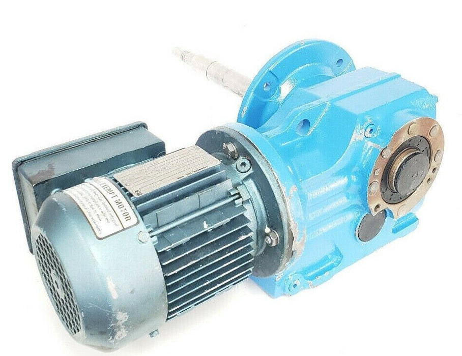 REPAIRED SEW EURODRIVE DFT71D4 0.5HP 1700RPM MOTOR W/ KAF47DT71D4 GEARBOX