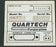 QUARTECH 8657 PLC PROGRAMMING INTERFACE 16-KEY 5VDC