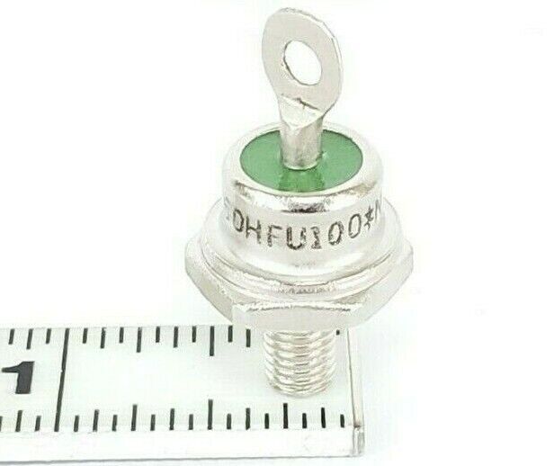 LOT OF 6 NEW VISHAY 60HFU-100 POWER RECTIFIERS W/ HARDWARE 60HFU100 NJS