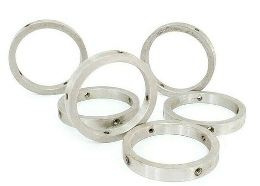 LOT OF 6 ZUIN INDUSTRIAL 12 RETAINING RINGS FOR #1 AWP STRAINER