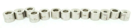 LOT OF 13 LAPP W-46644 VALVE SEATS FOR LS-10 PULSAFEEDER 304SS W46644