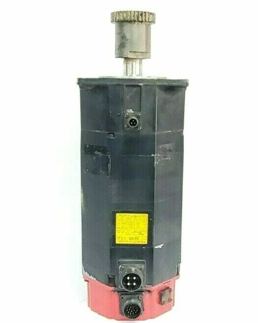 FANUC MODEL A22/2000 AC SERVO MOTOR A06B-0147-B675 2000RPM, 3.8KW, 157V, 15A