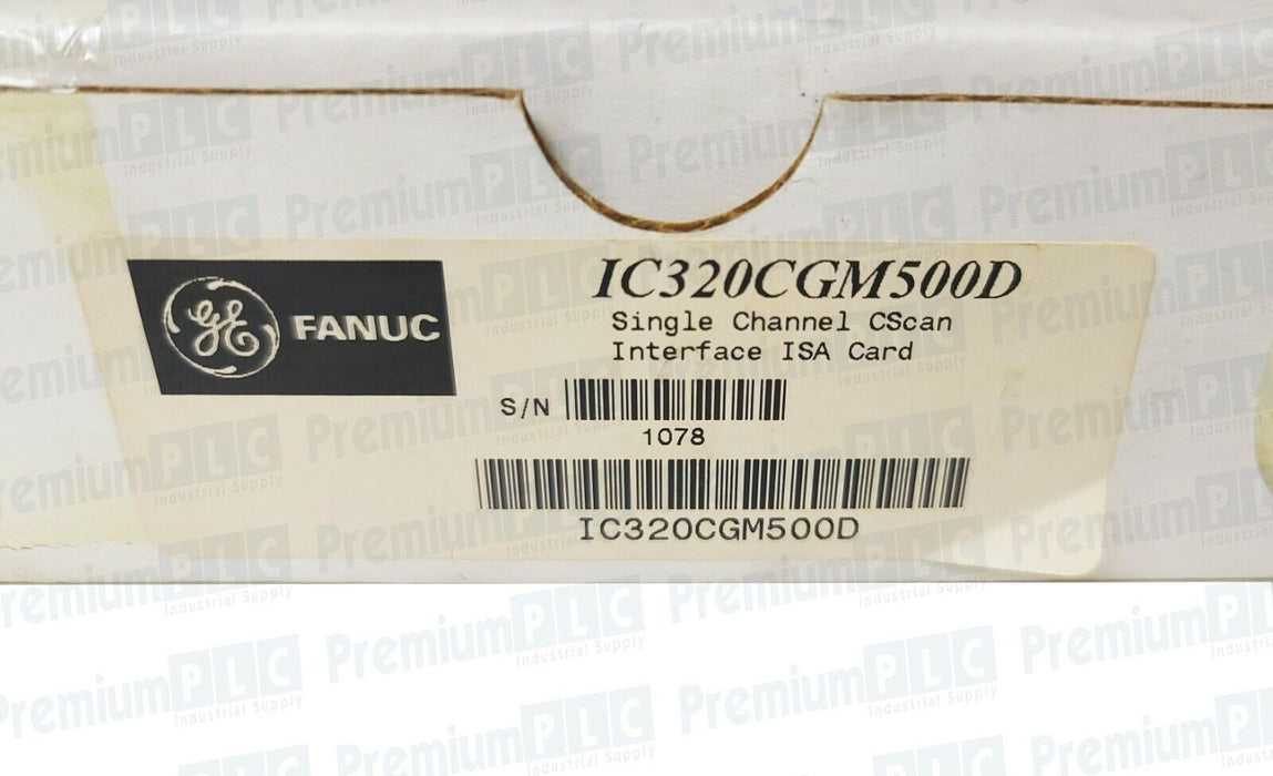 GE FANUC HORNER IC320CGM500D ISA CsCAN INTERFACE CARD IC320CGM500 NEW