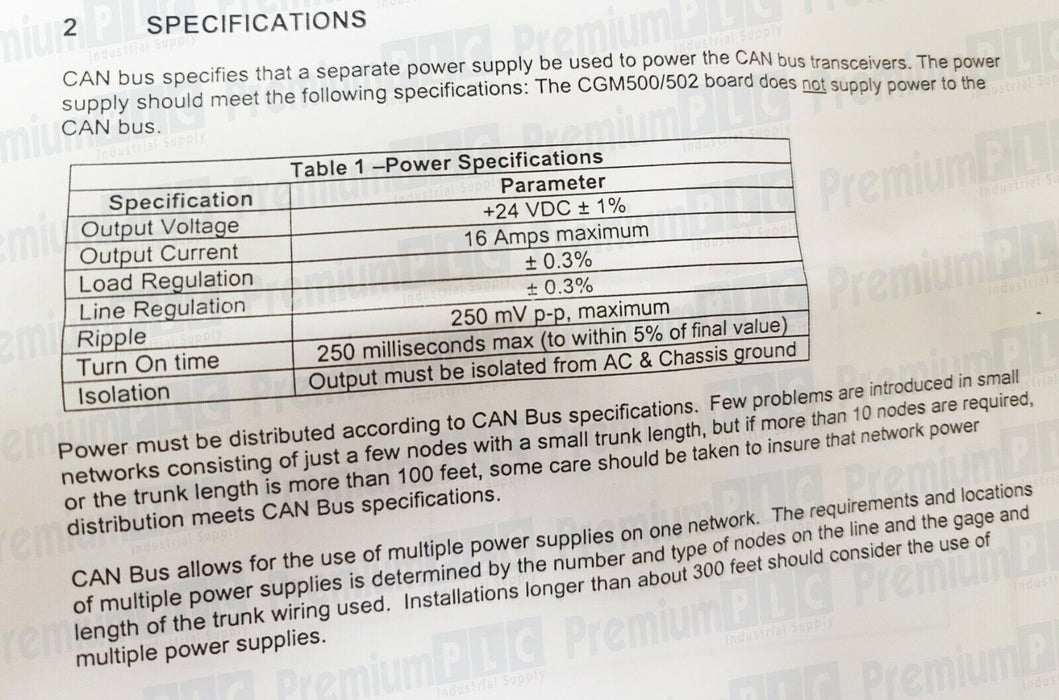 GE FANUC HORNER IC320CGM500D ISA CsCAN INTERFACE CARD IC320CGM500 NEW