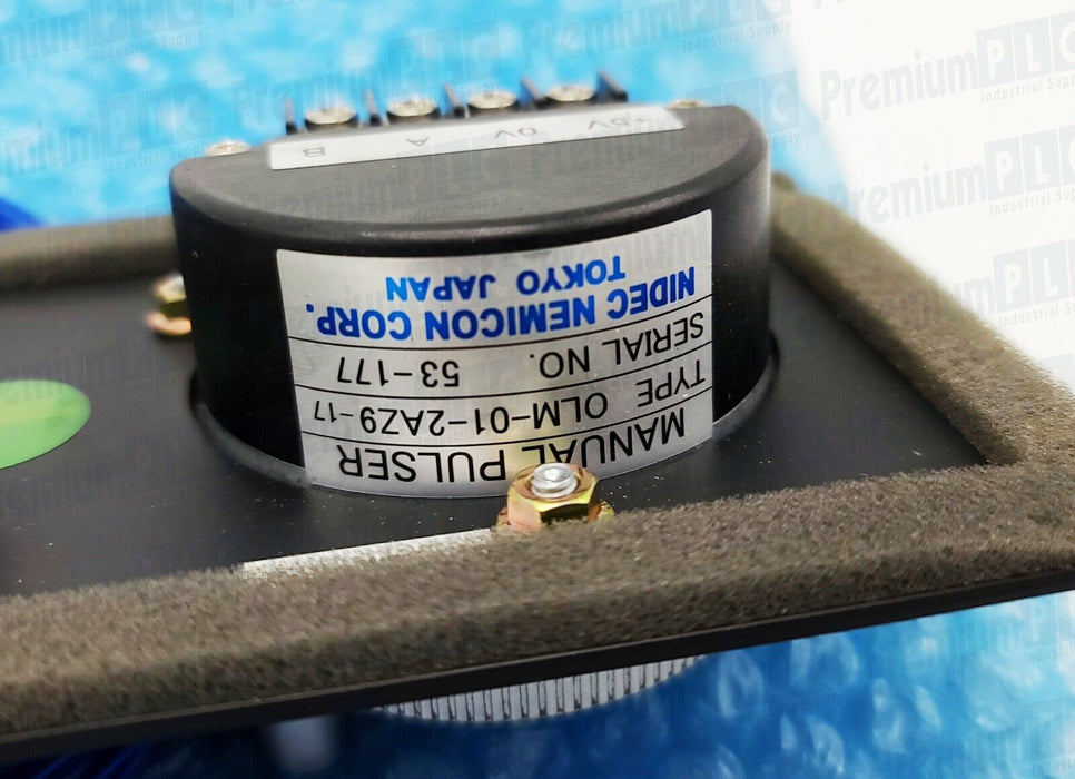 MAKINO EXMTC005 MANUAL PULSE GENERATOR NIDEC NEMICON OLM-01-2AZ9-17