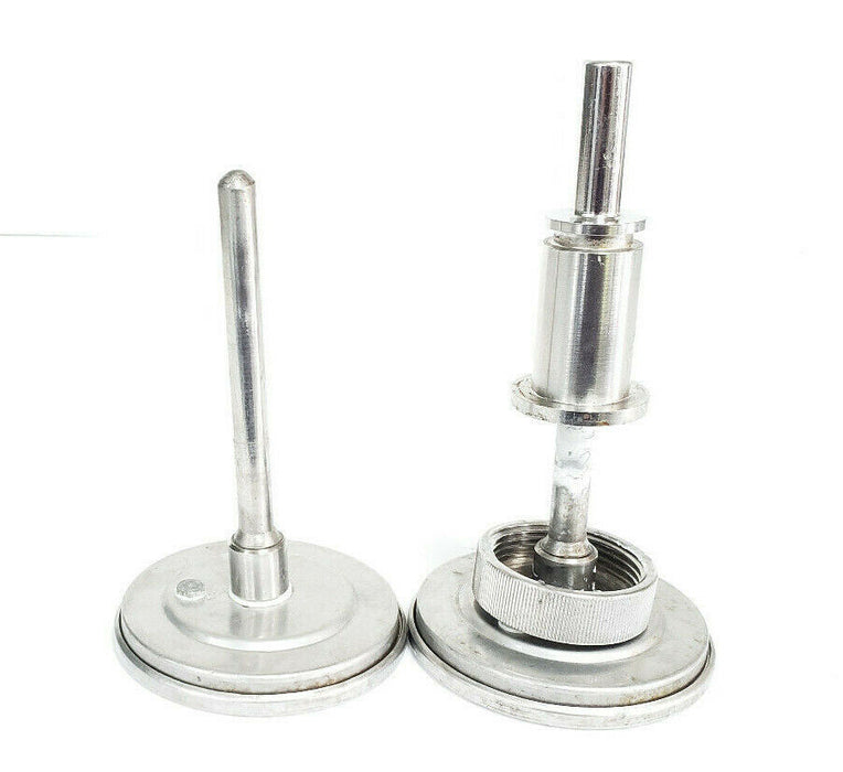 LOT OF 2 JUMO 0-160 DEGREE CELSIUS PROBE THERMOMETERS