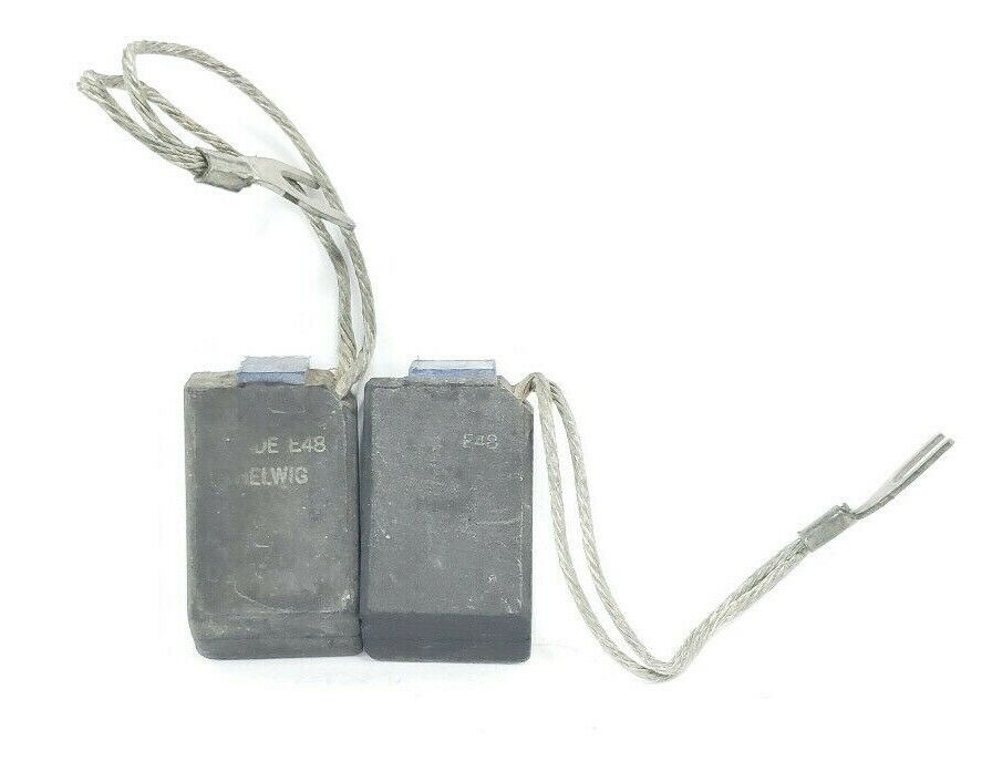 LOT OF 2 HELWIG GRADE E-48 CARBON BRUSHES E48