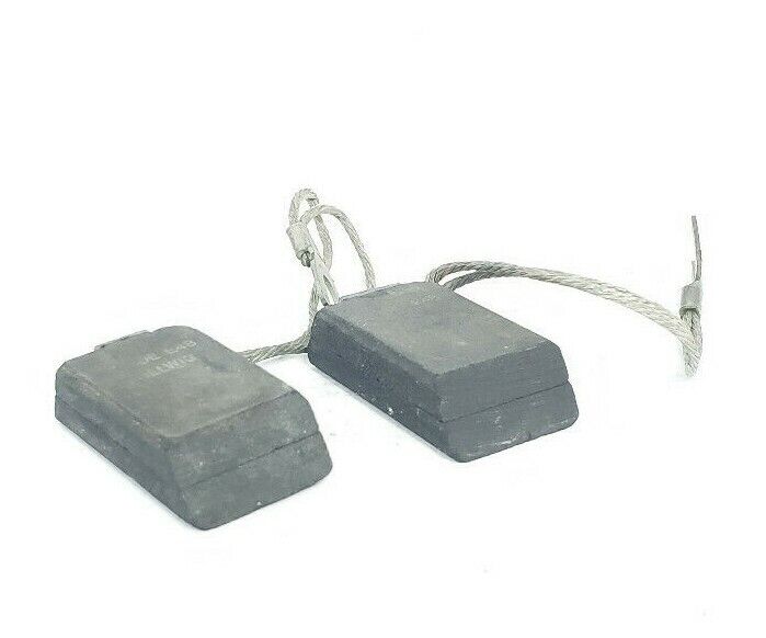 LOT OF 2 HELWIG GRADE E-48 CARBON BRUSHES E48