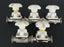 LOT OF 5 SAUNDERS DIAPHRAGM VALVES WITH 7/8" ID X 2" OD VALVE BODIES