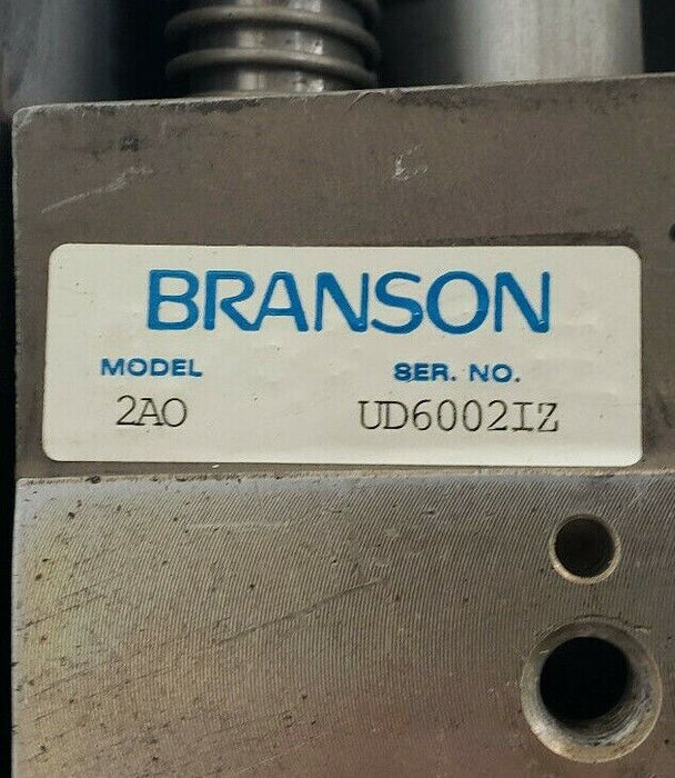 BRANSON MODEL 2AO ULTRASONIC WELDER HEAD