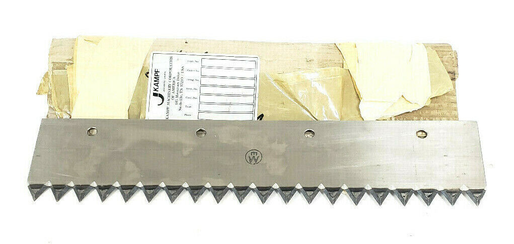 LOT OF 5 NEW KAMPF MACHINERY 863330136 SLITTER SAW BLADE SEGMENTS L=400MM