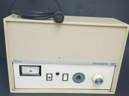 PENNWALT S.S. WHITE FLEXOMATIC 90 DENTAL X-RAY UNIT 115V, 20A, 60CY, MODEL 90X