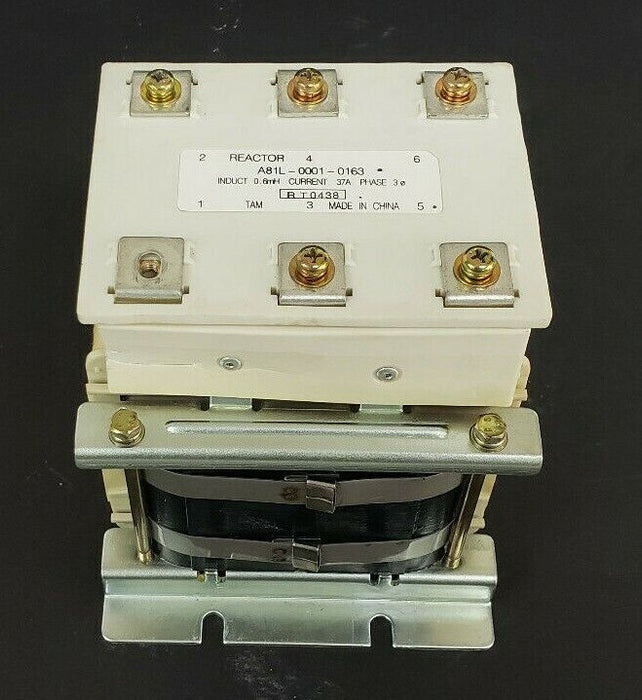 FANUC A81L-0001-0163 REACTOR AC 37AMP, 3PHASE, 528V, A81L00010163