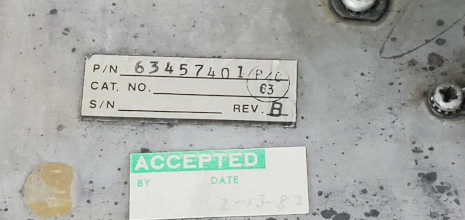 ALLEN-BRADLEY 63457401 REV. B CAPACITOR BOARD