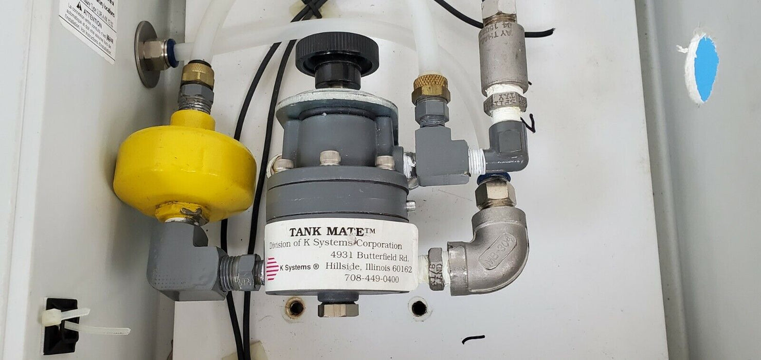 K SYSTEMS TANK MATE CONTROL STATION (VYNCKIER ENCLOSURE # VJ1210HWLL2)