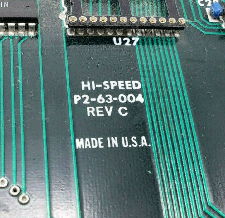 HI-SPEED A-2-65-355 A WEIGHT FEEDBACK MODULE P2-63-004 REV. C B-2-65-009 REV. D