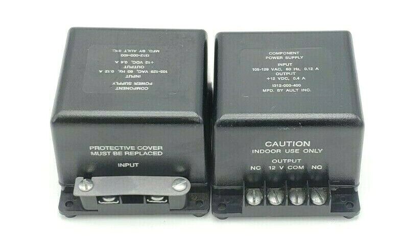 LOT OF 2 AULT INC. I312-000-400 COMPONENT POWER SUPPLIES I312000400