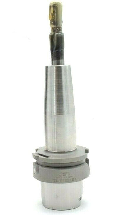 NEW GUHRING HSK63-A 0 14X120 TOOL HOLDER ASSY CT-62595 W/ CT-62596 14MM STEPDRIL