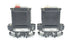 LOT OF 2 ALLEN BRADLEY 1492-G012 CIRCUIT BREAKERS 1.2AMP 1POLE 250VAC, SER. B