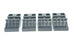 LOT OF 4 NEW G. STEFANI N.59.4 RAIL BLOCKS C.E.G. CORREGGIO R.E. N59.4 N594