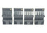 LOT OF 4 NEW G. STEFANI N.59.4 RAIL BLOCKS C.E.G. CORREGGIO R.E. N59.4 N594